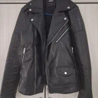 کاپشن چرم اورجینال زارا