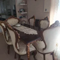 میز و صندلی نهارخوری ۶نفره|میز و صندلی غذاخوری|مریوان, |دیوار