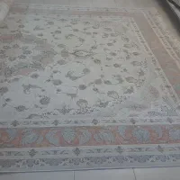 فرش ماشینی گل برجسته ۱۲ متری