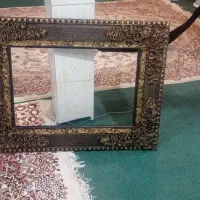 قاب تابلوفرش چوبی حکاکی شده