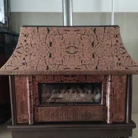 بخاری طرح شومینه ،مدل هانیزانHN18