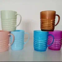 لیوان پلاستیکی جنس خوب دسته دار