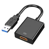 تبدیل USB به HDMI VGA ا usb to vga hdmi