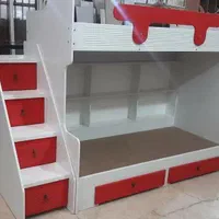 تخت دوطبقه مانی دو طبقه|تخت و سرویس خواب|مشهد, شهرک رازی (شهرک غرب)|دیوار