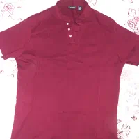 تیشرت زرشکی رنگ جنس عالی|لباس|سمنان, |دیوار