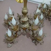 لوستر ۵ شاخه برنز اصل