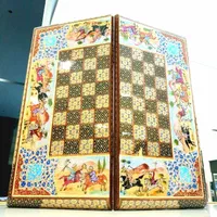 تخته نرد خاتمکاری چوگان|اسباببازی|تهران, شهرک چیتگر|دیوار