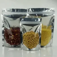 پاکت متالایز زیپ دار۱۳×۱۸