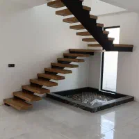 پله ، طراحی و ساخت کف پله چوبی وسوناخشک|خدمات پیشه و مهارت|آمل, |دیوار