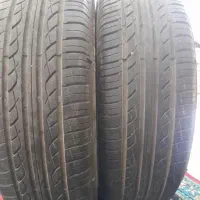 چهار عدد لاستیک و رینگ پژو ۴۰۵ در حد نو