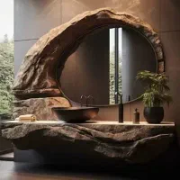 صخره طبیعی با گیاه ، مه و شبنم یا باران|خدمات پیشه و مهارت|تهران, شهرک شهید باقری|دیوار