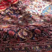 فرش دست باف 12 متری لاکی ریز نقش  گوشتی