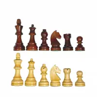 ست کامل مهره شطرنج فدراسیونی طرح فرانسوی
