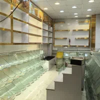 قفسه و شیشه برای عطاری و خشکبار و غیره