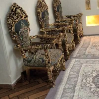 مبل سلطنتی زیبای بی نظیر رنگ خاص مخصوص افراد خاص|مبلمان خانگی و میز عسلی|تهران, خلیج فارس|دیوار