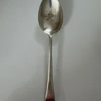 قاشق قدیمی نقره انگلیسی