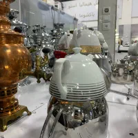 کتری قوری استیل کف چدن|قوری، کتری، قهوه‌ساز دستی|صحنه, |دیوار