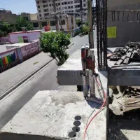 کرگیری و برش بتن و کاشت میلگرد