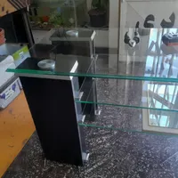 میز شیشه ای   نو