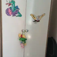 تخت نوجوانی به همراه کمد کاملا تمیز