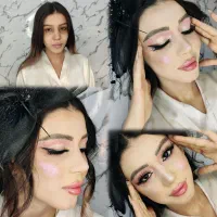 میکاپ ویژه همراه با شنیون