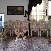 میز غذاخوری سلطنتی ۶ نفره به فروش می‌رسد