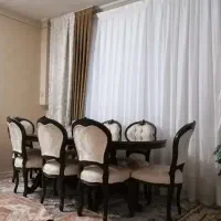 ناهار خوری هشت نفره چوب.