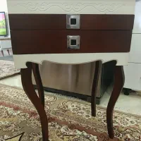 کنسول قاشق چنگال چوبی