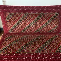 پشتی دستبافت ترکمنی
