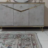 آینه کنسول و میز تلویزیون وساعت ست