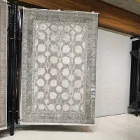 فرش طلاکوب سفیر ایران ۱۲۰۰شانه قاجار مدل پتینه