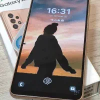 Samsung A33 5G/128G/8G.سامسونگ آ۳۳ با لوازم کامل