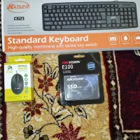 هارد ssd - کیبورد - ماوس
