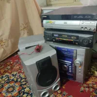 دستگاه ویدیو ،سی دی وی وی دی بهمراه اسپیکر