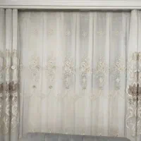 پرده پذیرایی و اتاق خواب