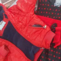 کاپشن بچه فقط ۱۵۰ لباس ۱۰۰ لباس مجلسی ۳ تکه ۱۰۰