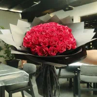 دسته گل روبانی