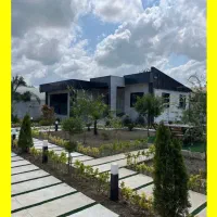 ویلا باغ مدرن ۵۰۰ متری زیباکنار