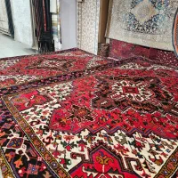 جفت فرش دستباف هریس پشمی شش متری