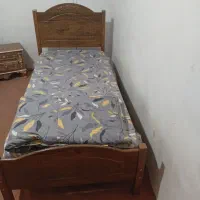 تخت خواب یک نفره به همراه تشک