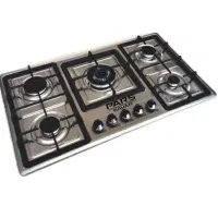 اجاق گاز ۵ شعله استیل پارس