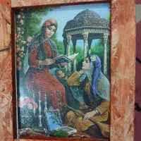 قاب عکس چوبی