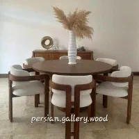 میز ناهارخوری آوین انواع چوبی پارچه ای حصیری|میز و صندلی غذاخوری|تهران, میرداماد|دیوار