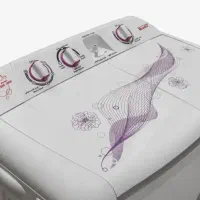 لباسشویی دو قلو اکسلنت|ماشین لباسشویی و خشککن لباس|صحنه, |دیوار