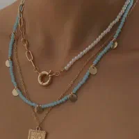 طلا گردبند پیدا شده