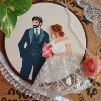 تابلو گلدوزی