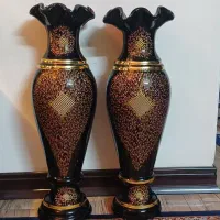 جفت گلدان سایز بزرگ دکوری