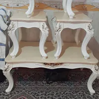 جلو میزعسلی سفید مایل به شیری