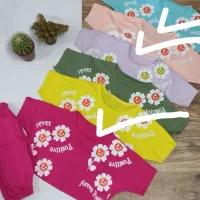 ست کراپ و شلوارک بابونه فانتزئ