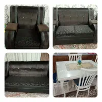 میز نهار خوری ومبلی هفت نفره